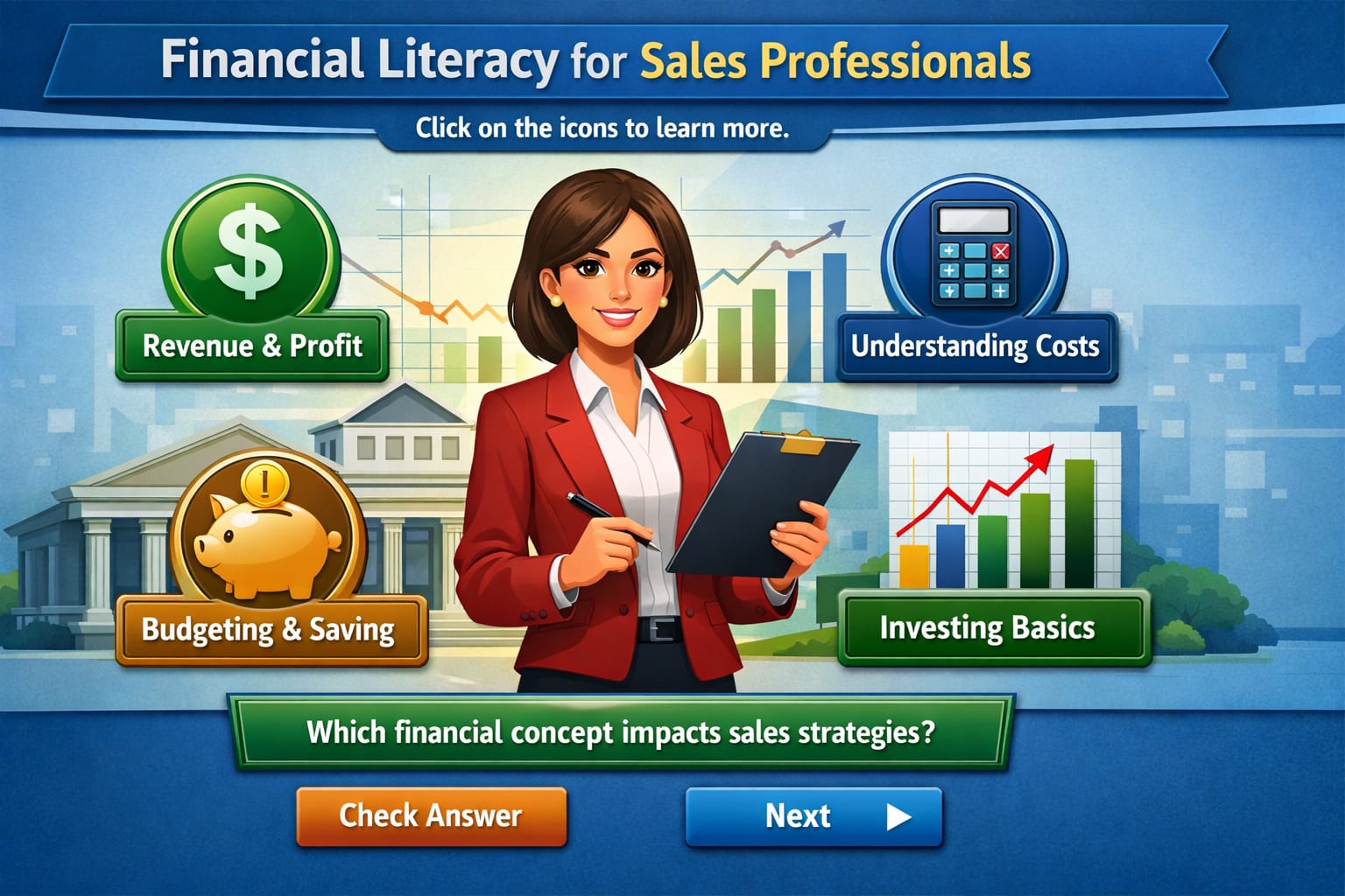 Financial eLearning Sample Course Image