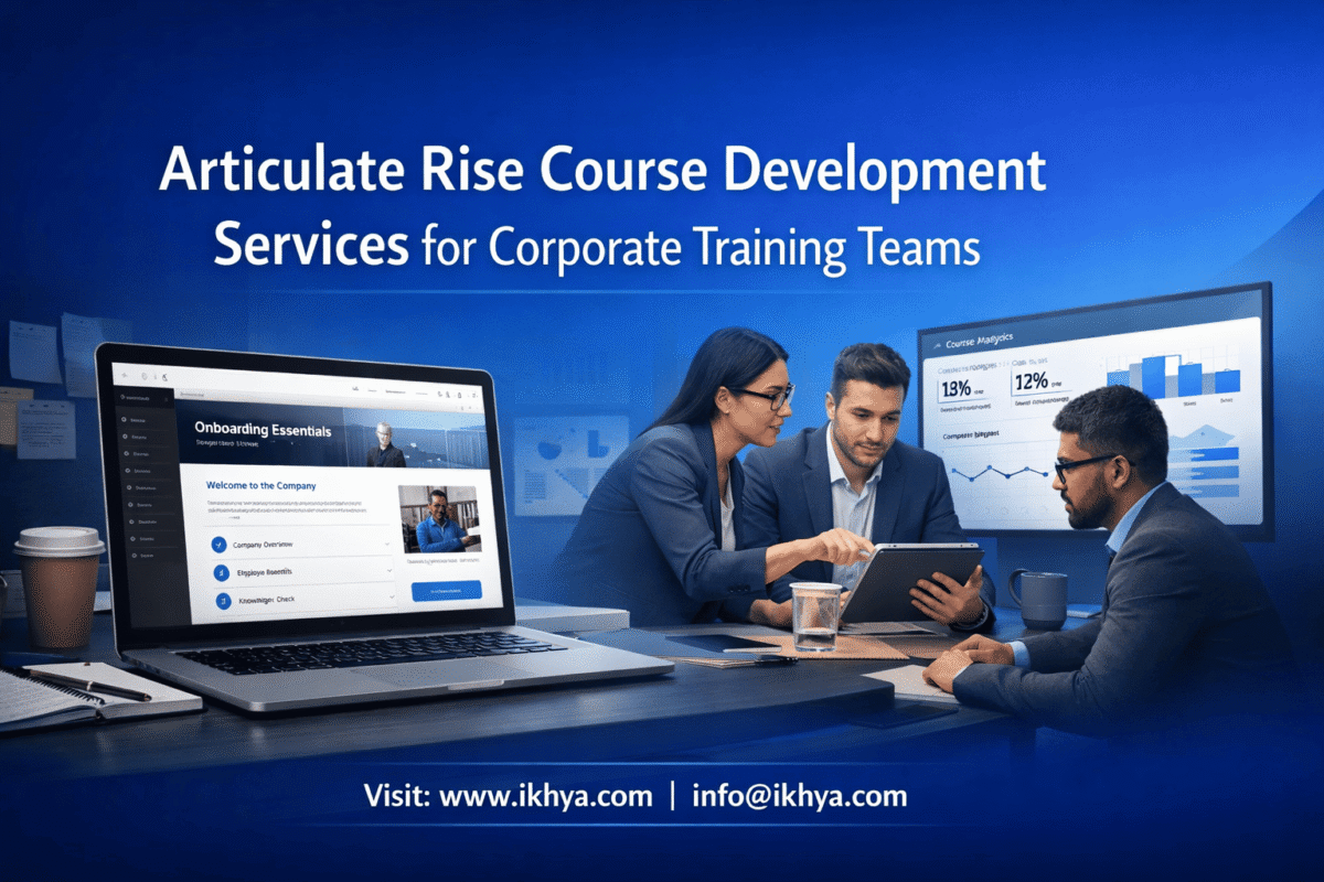 Articulate Rise Course Development Services for Corporate Training Teams
