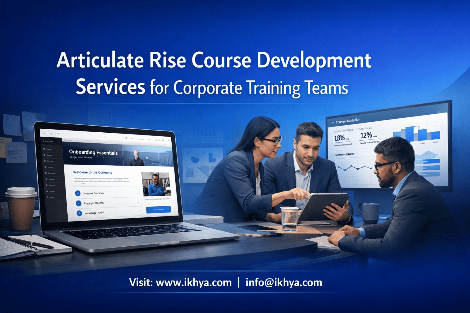 Articulate Rise Course Development Services for Corporate Training Teams