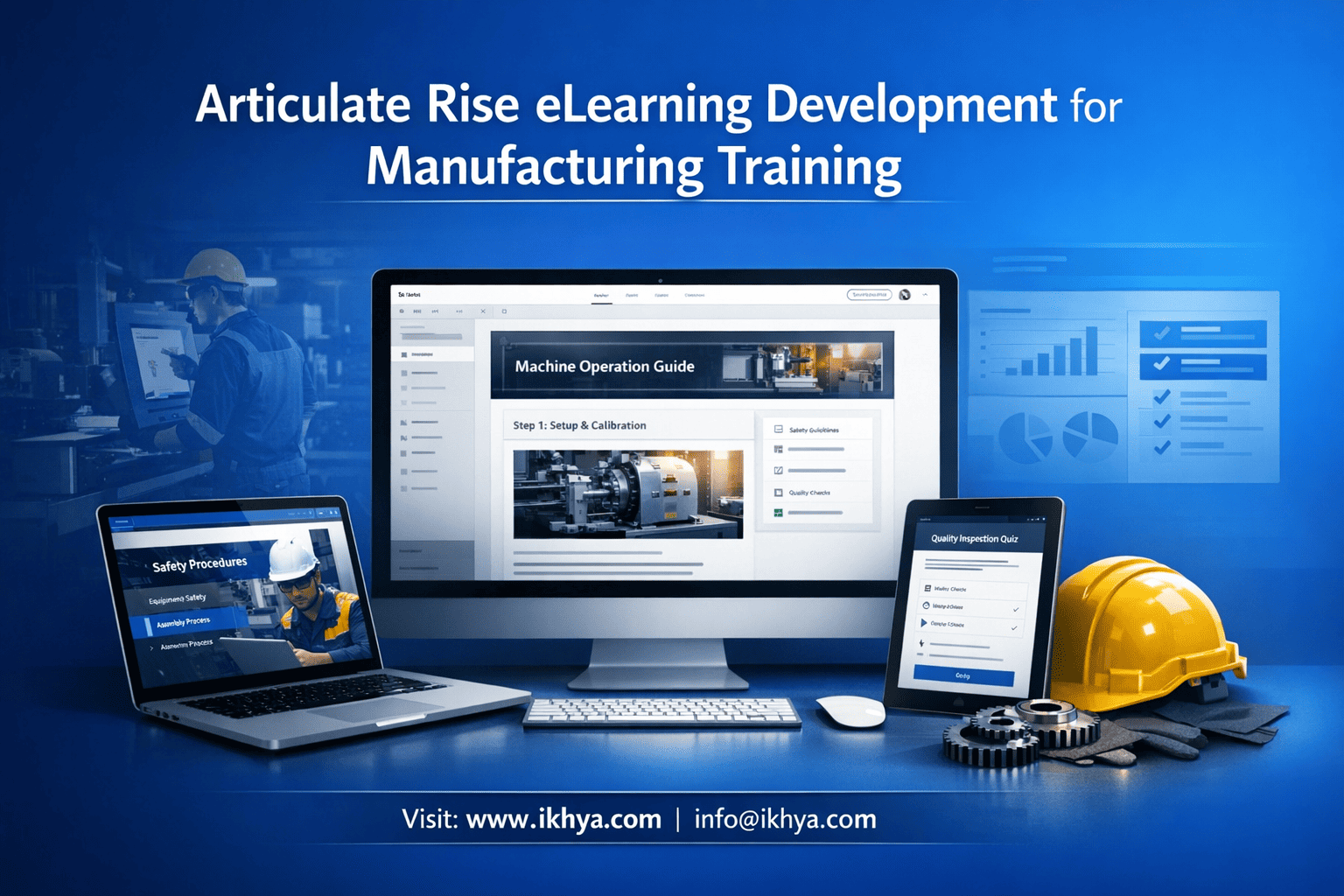 Articulate Rise eLearning Development for Manufacturing Training