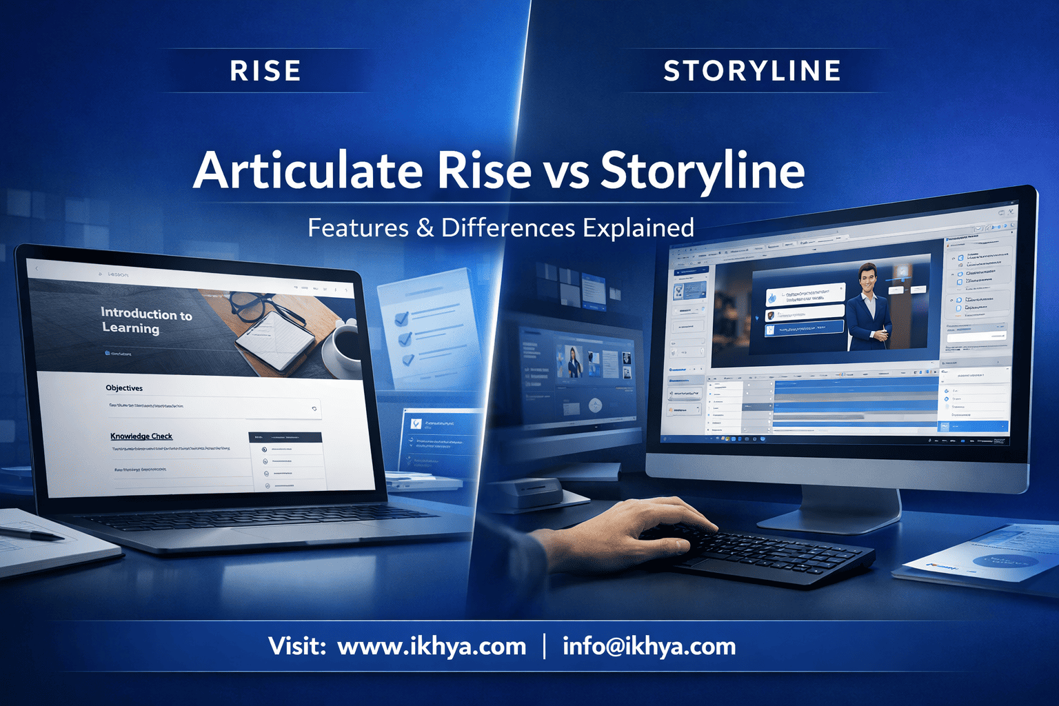 Articulate Rise vs Storyline Features & Differences Explained