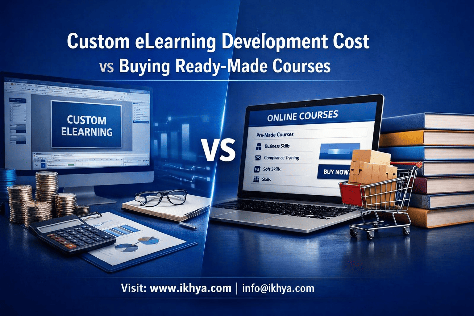 Custom eLearning Development Cost vs Buying Ready-Made Courses