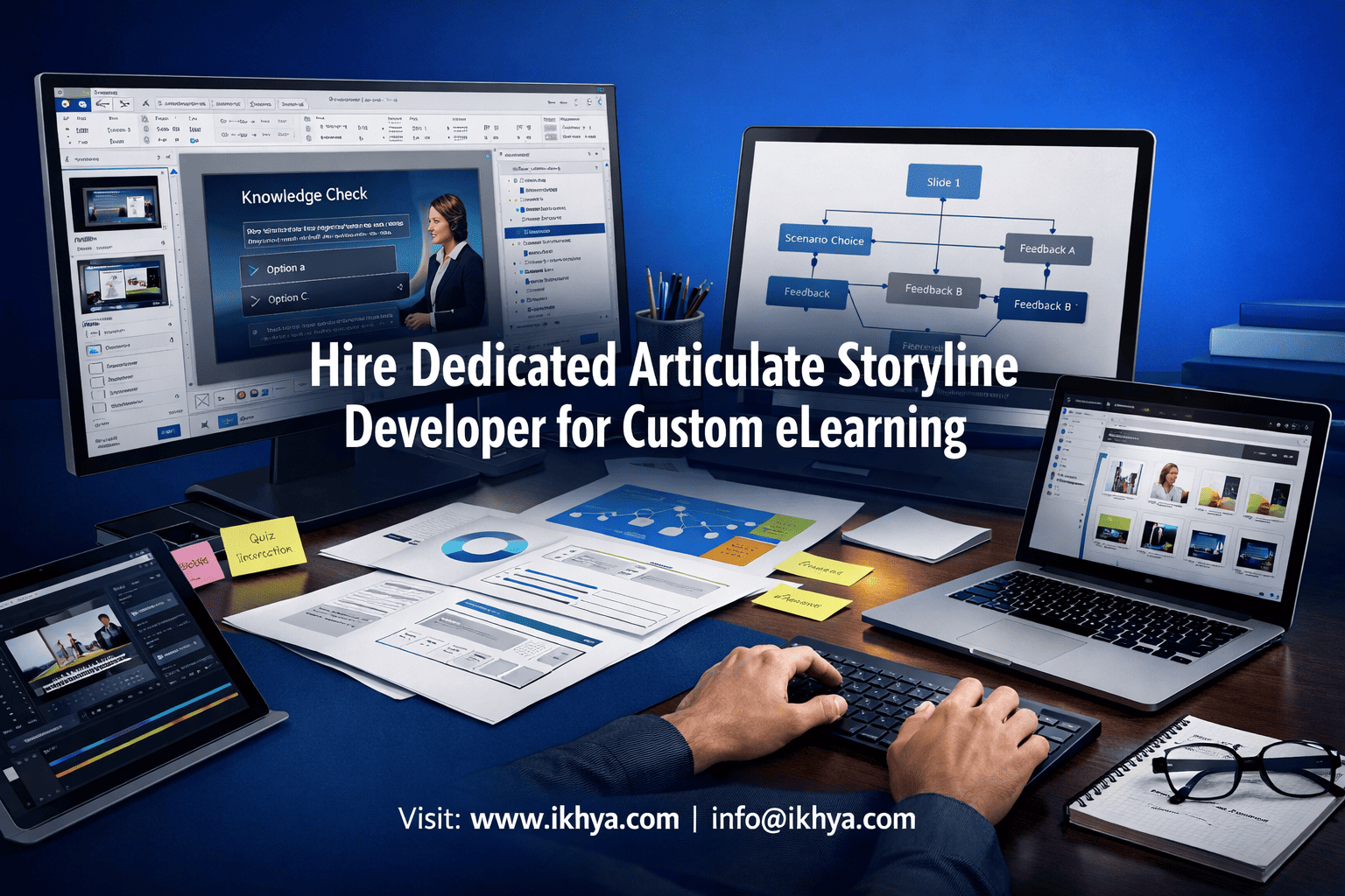 Hire Dedicated Articulate Storyline Developer for Custom eLearning