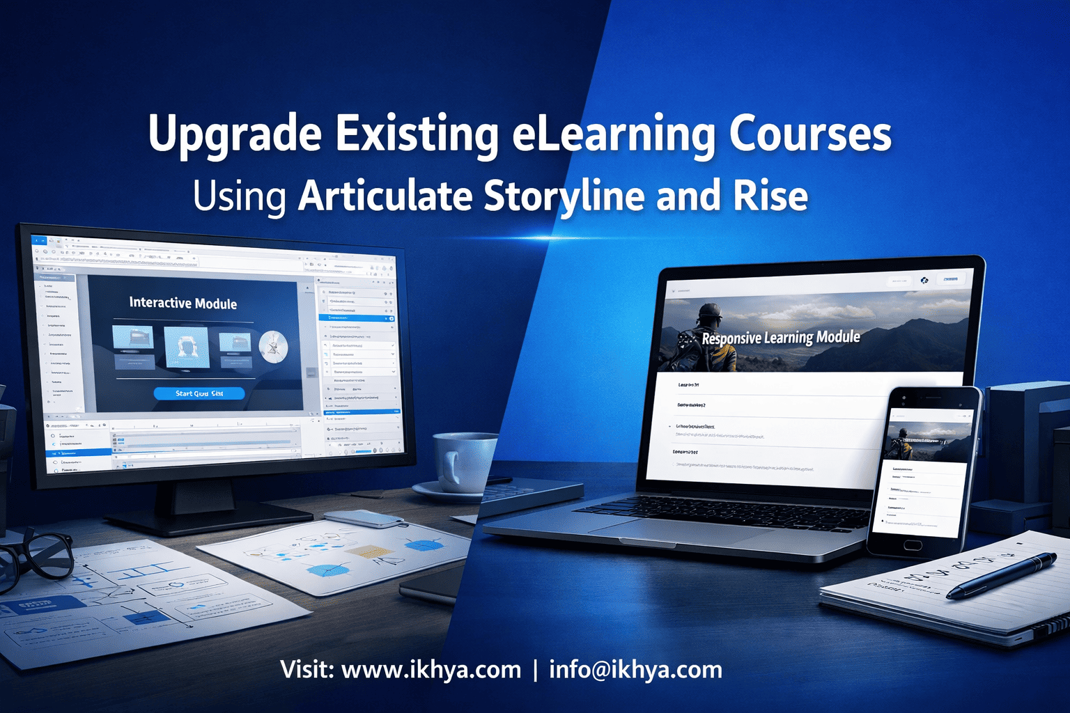 Upgrade Existing eLearning Courses Using Articulate Storyline and Rise