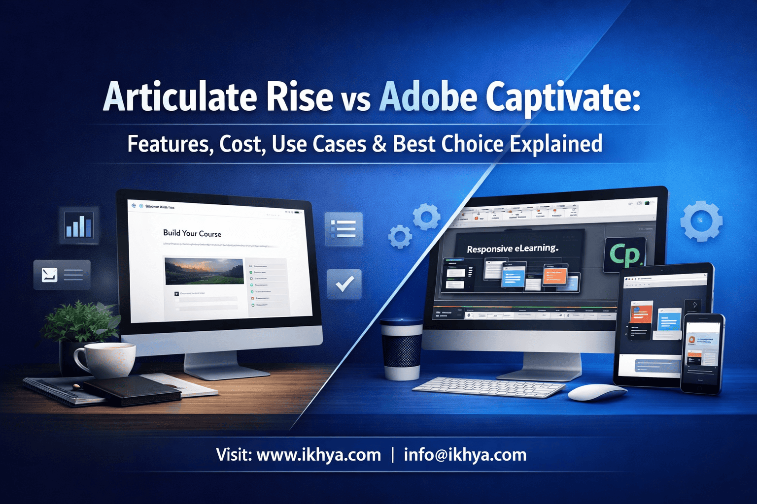 Articulate Rise vs Adobe Captivate: Features, Cost, Use Cases & Best Choice Explained