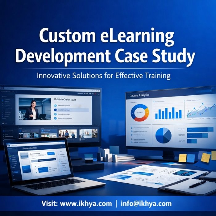 Custom eLearning Development Case Study By IKHYA – eLearning Solutions Company Custom eLearning Development Case Study - Image 1