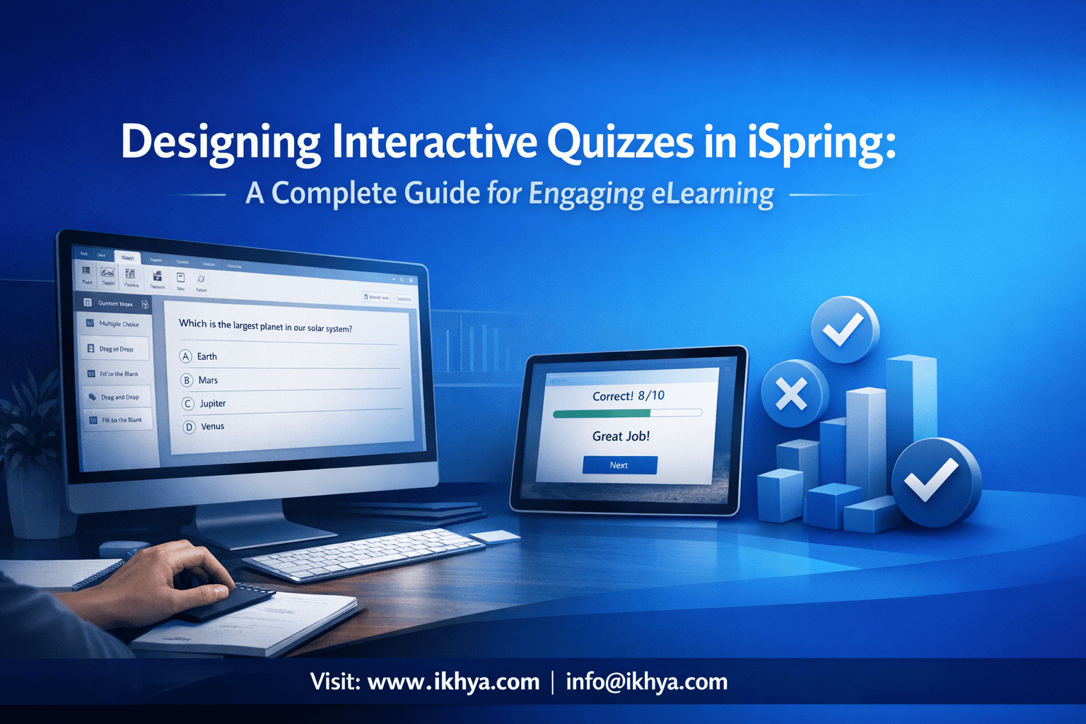 Designing Interactive Quizzes in iSpring: A Complete Guide for Engaging eLearning
