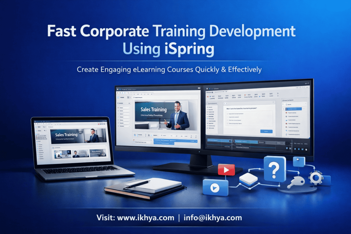 Fast Corporate Training Development Using iSpring