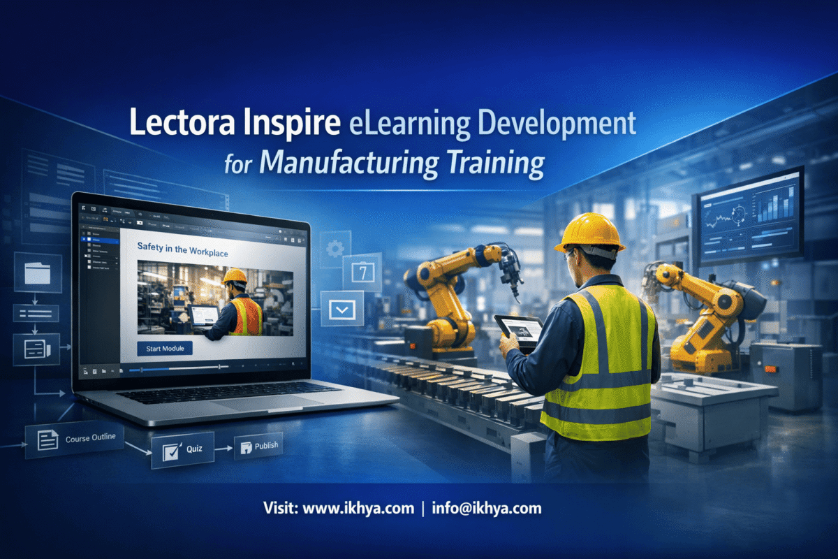 Lectora Inspire eLearning Development for Manufacturing Training