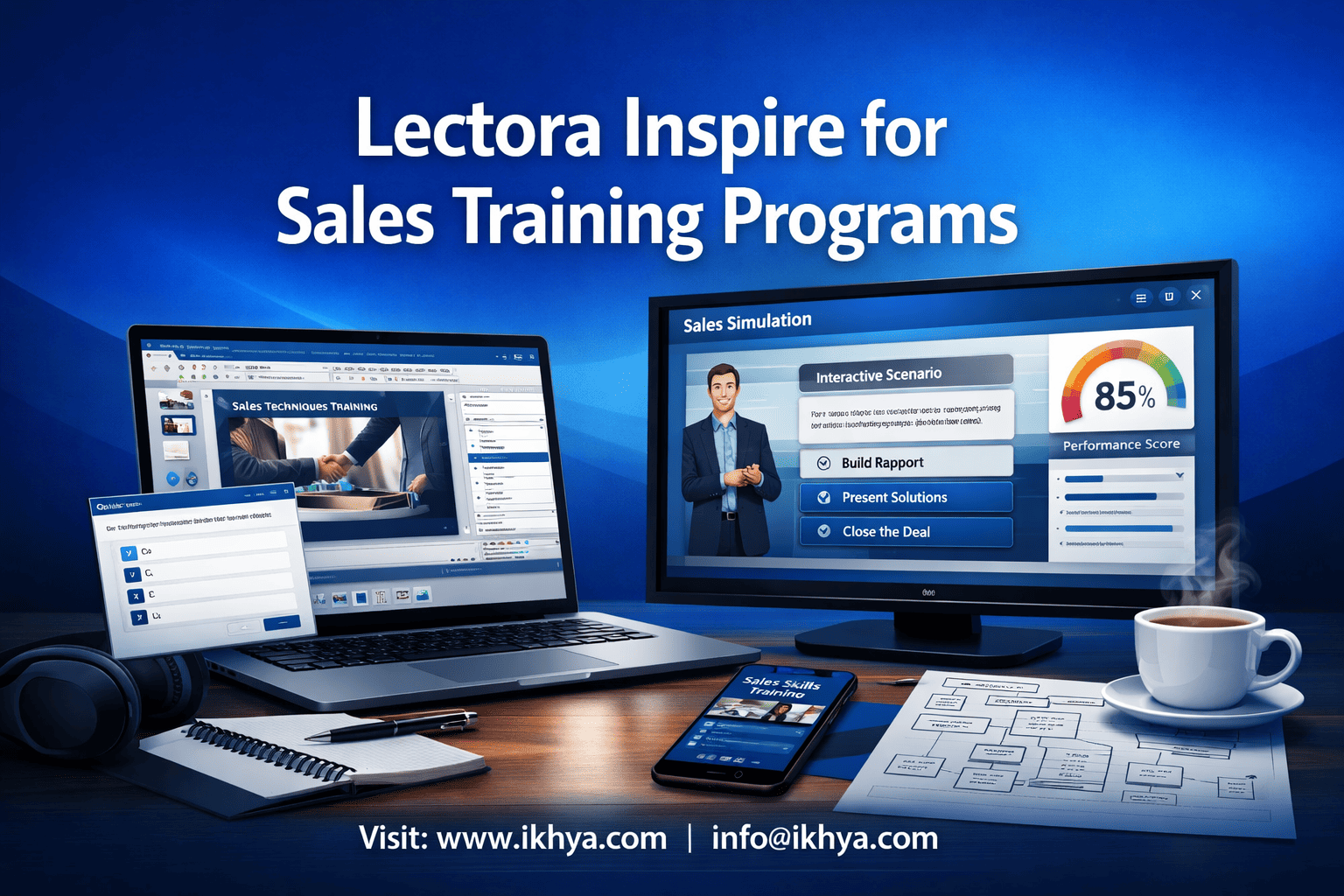 Lectora Inspire for Sales Training Programs