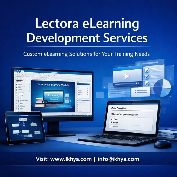 Lectora eLearning Development Services By IKHYA – eLearning Solutions Company Lectora eLearning Development Services By IKHYA – eLearning Solutions Company
