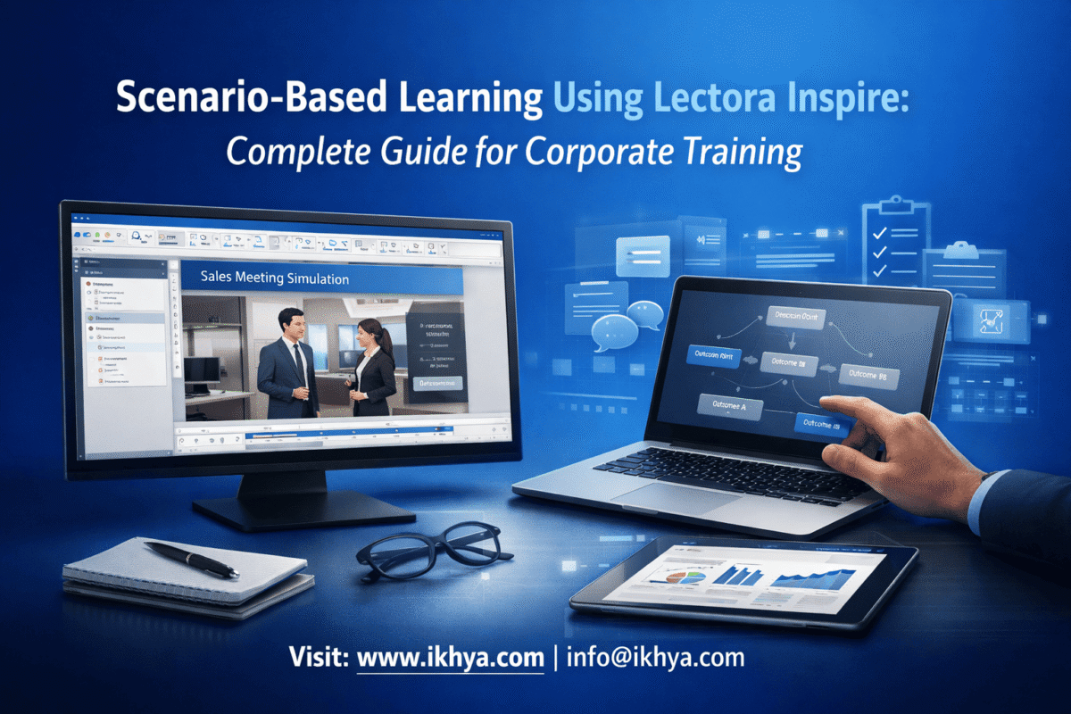 Scenario-Based Learning Using Lectora Inspire Complete Guide for Corporate Training