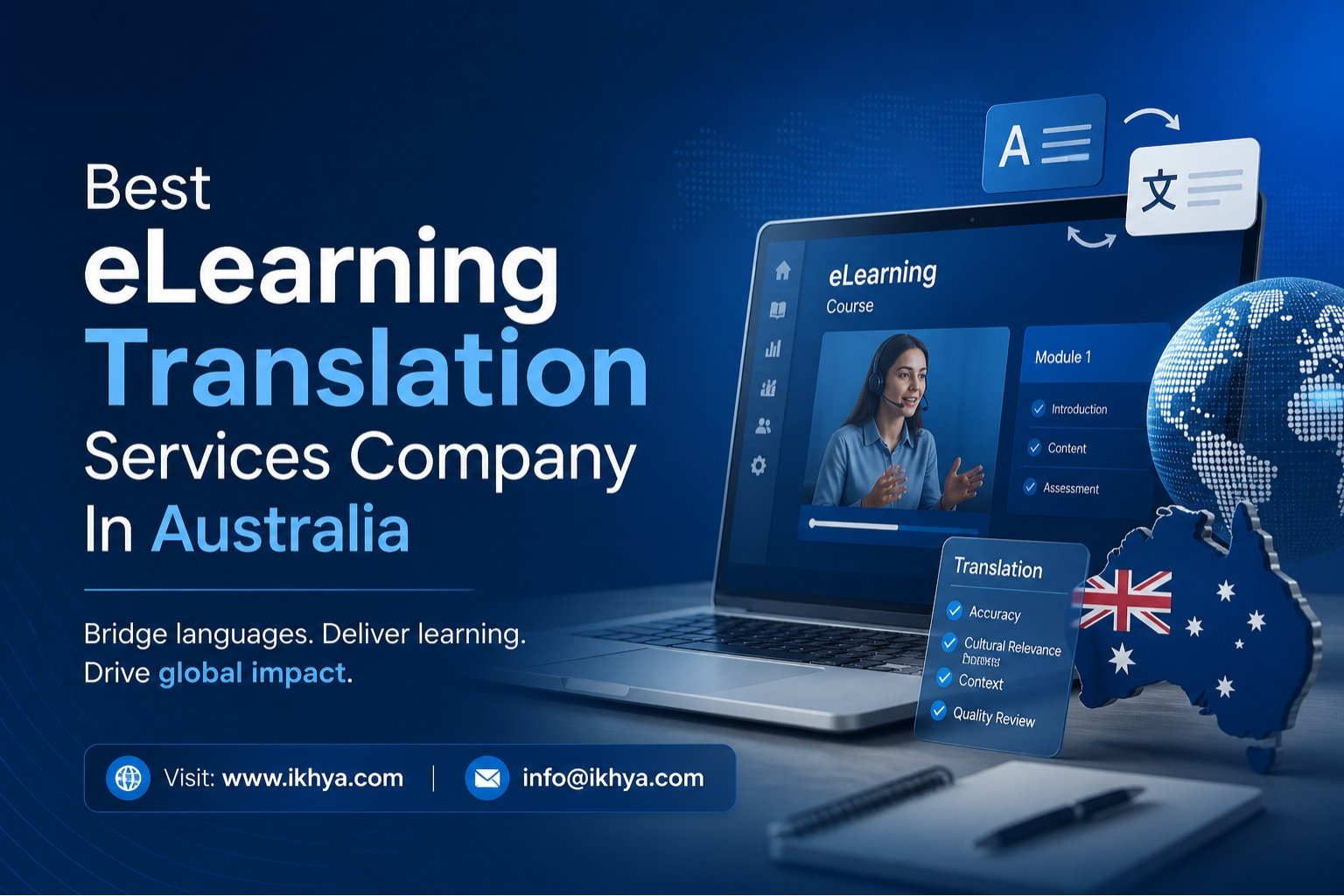 Best eLearning Translation Services Company In Australia | Proven Solutions for Global Training