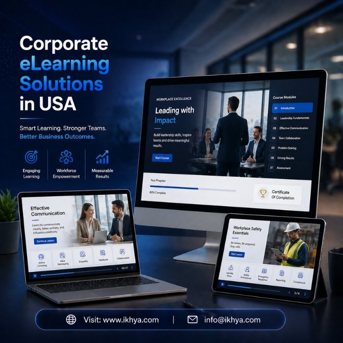 Corporate eLearning Solutions in USA | Custom Training
