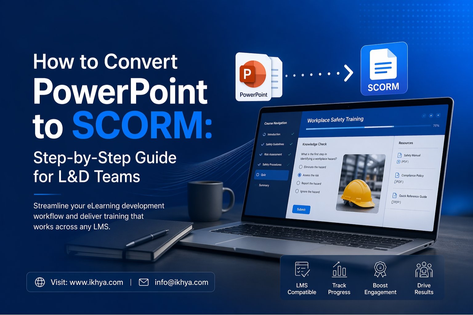 How to Convert PowerPoint to SCORM