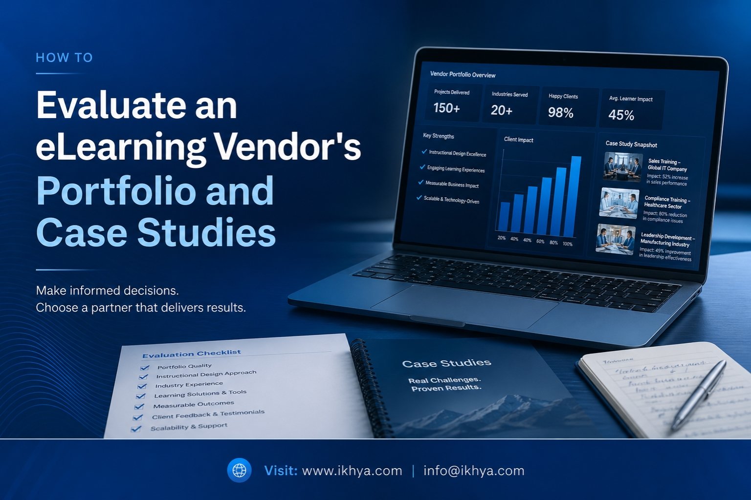 How to Evaluate an eLearning Vendor's Portfolio and Case Studies