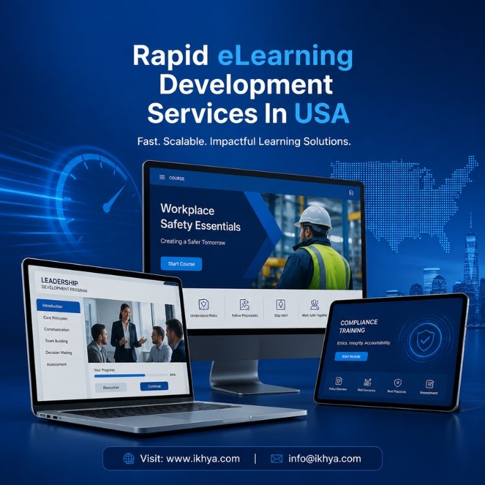Rapid eLearning Development Services in USA | IKHYA