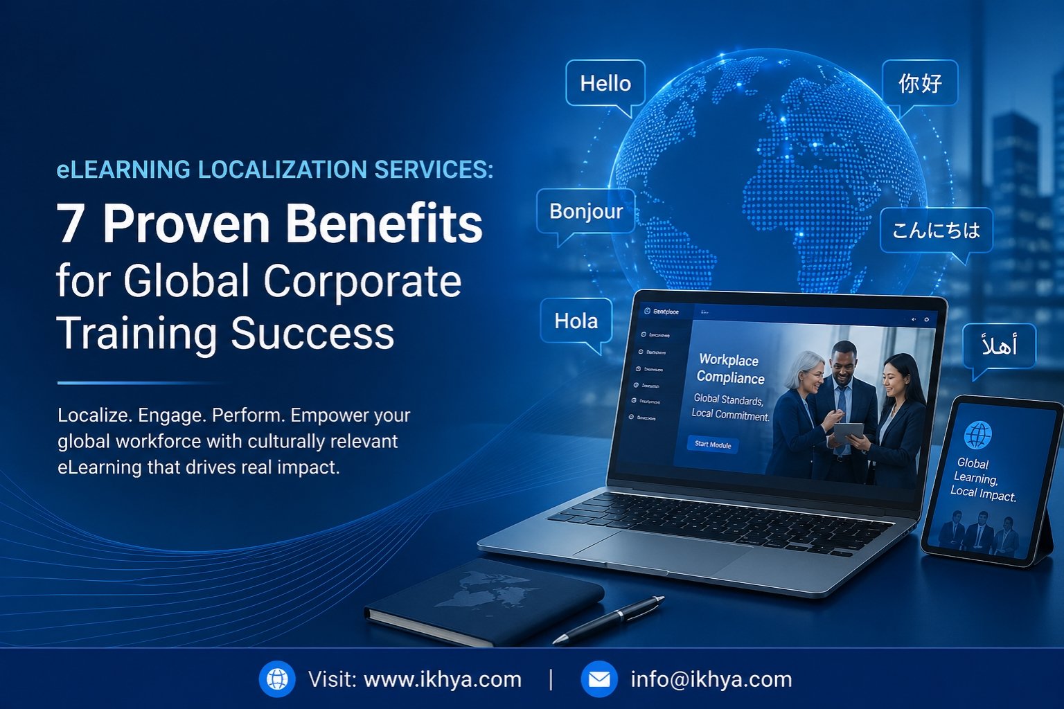 eLearning Localization Services: 7 Proven Benefits for Global Corporate Training Success